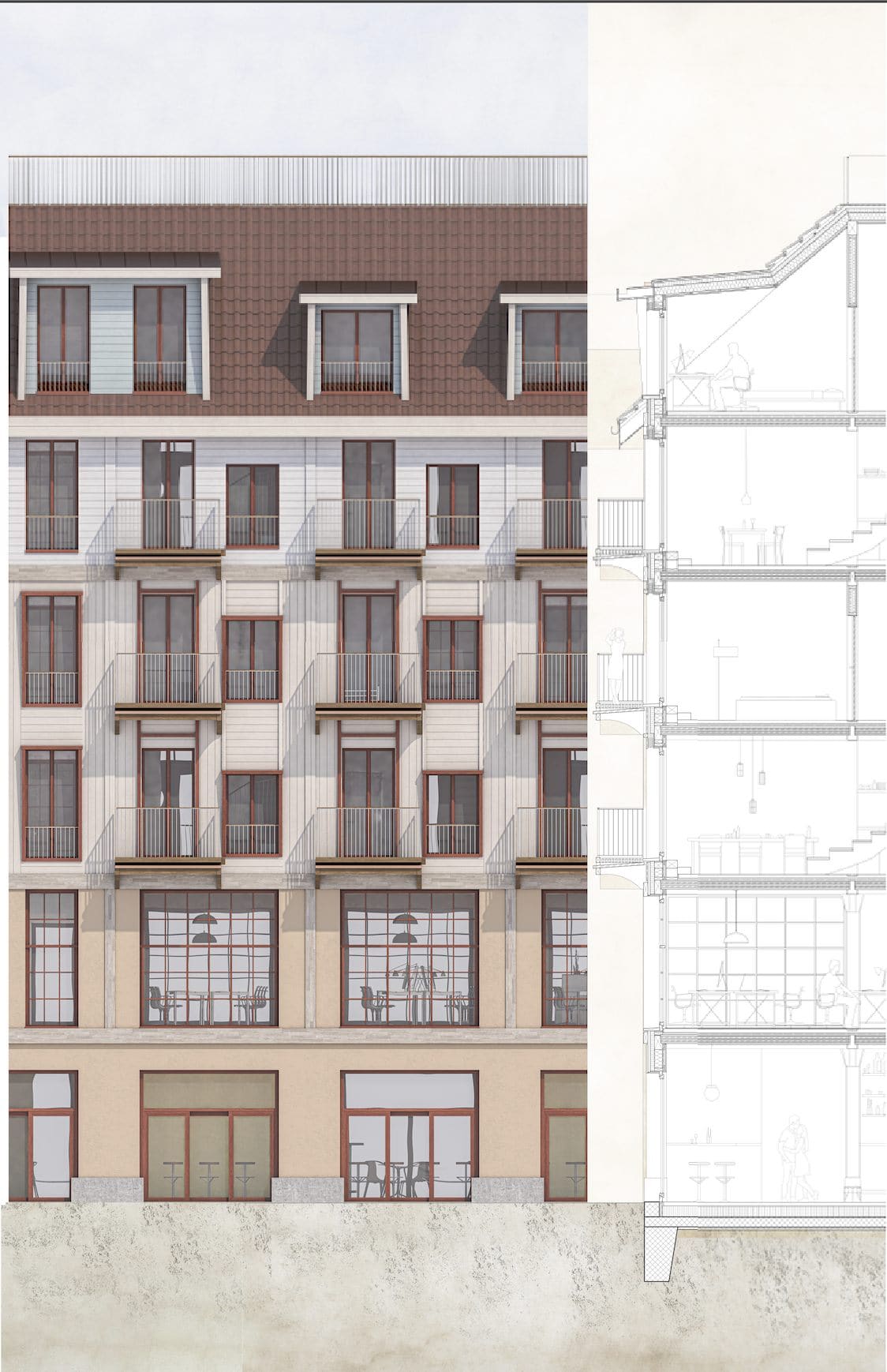 Holzbau-Projekt in Zürich